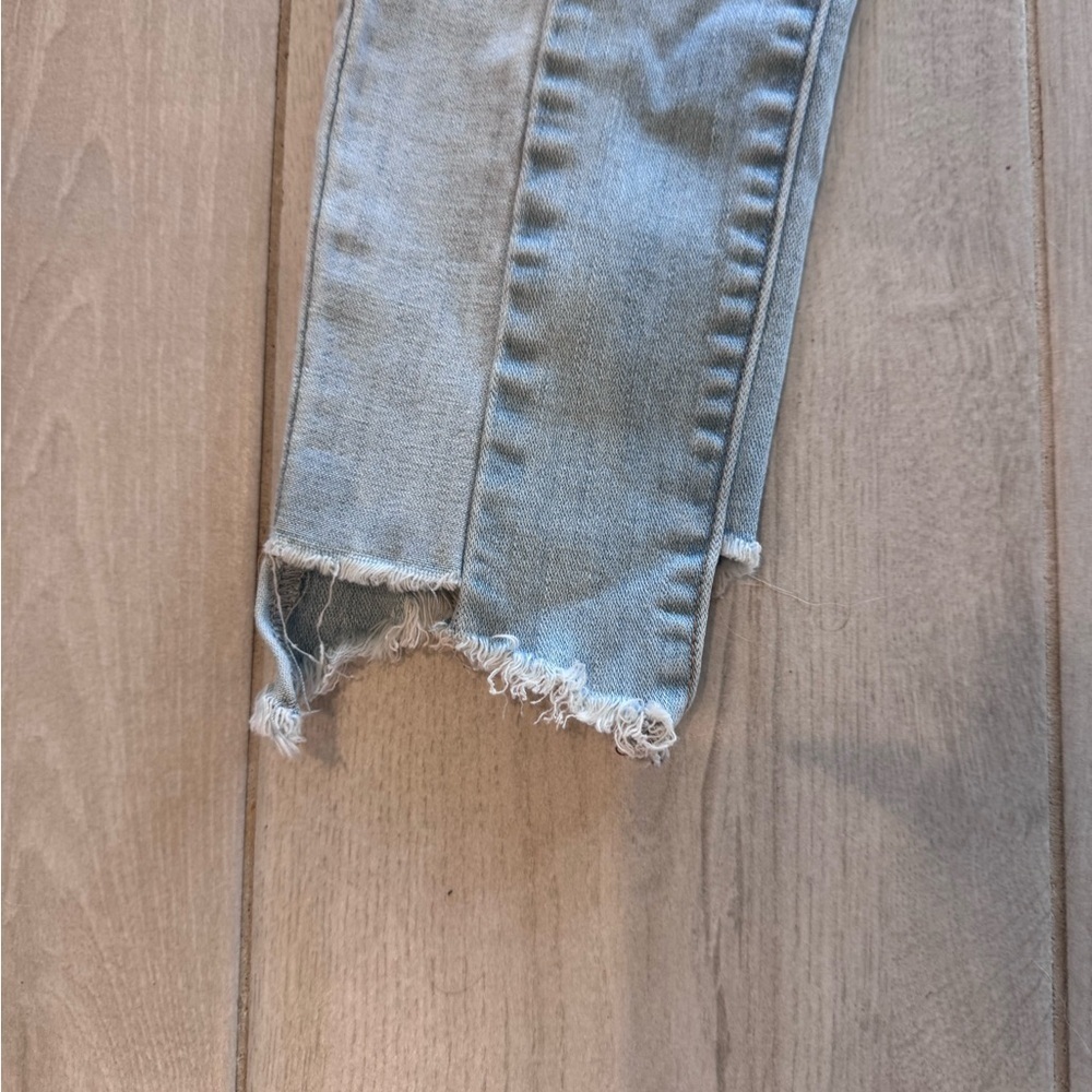 American Eagle - Jegging Crop, size 4 Stylish Light Blue Women's Jeans - Picture 10 of 10